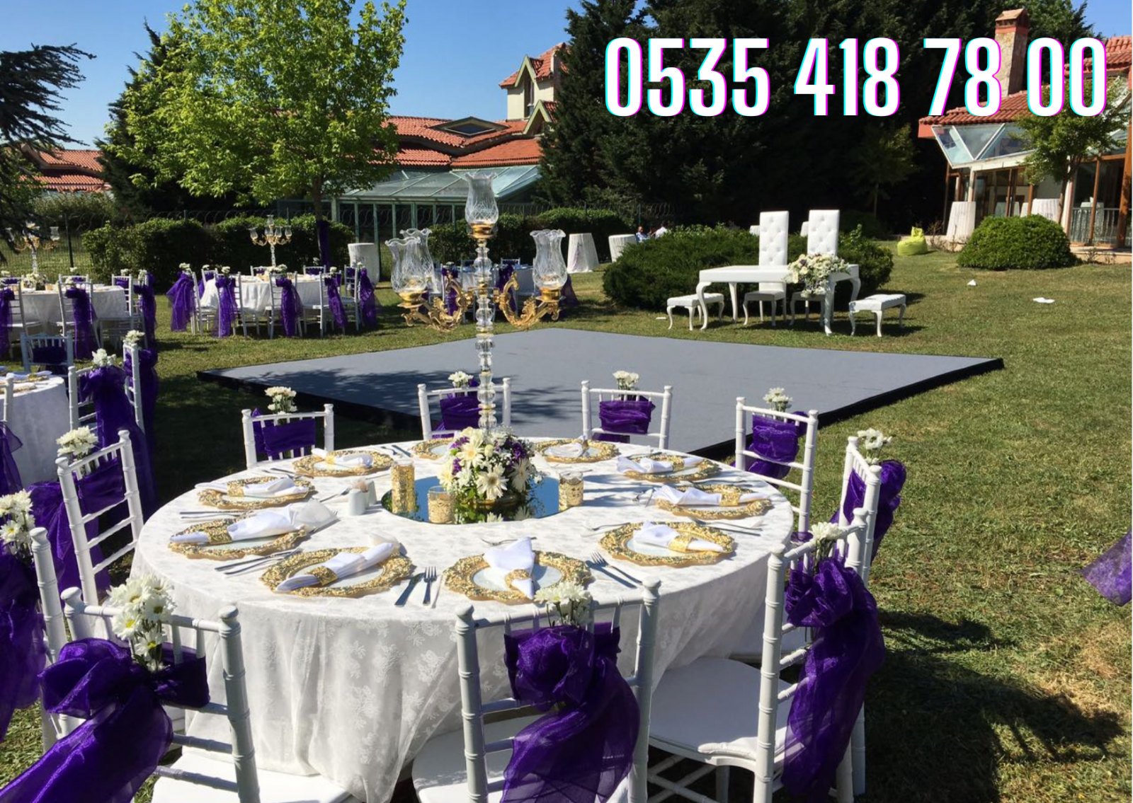 Silivri Masa Sandalye Kiralama Organizasyonu